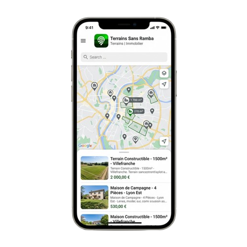 TSR App Mockup